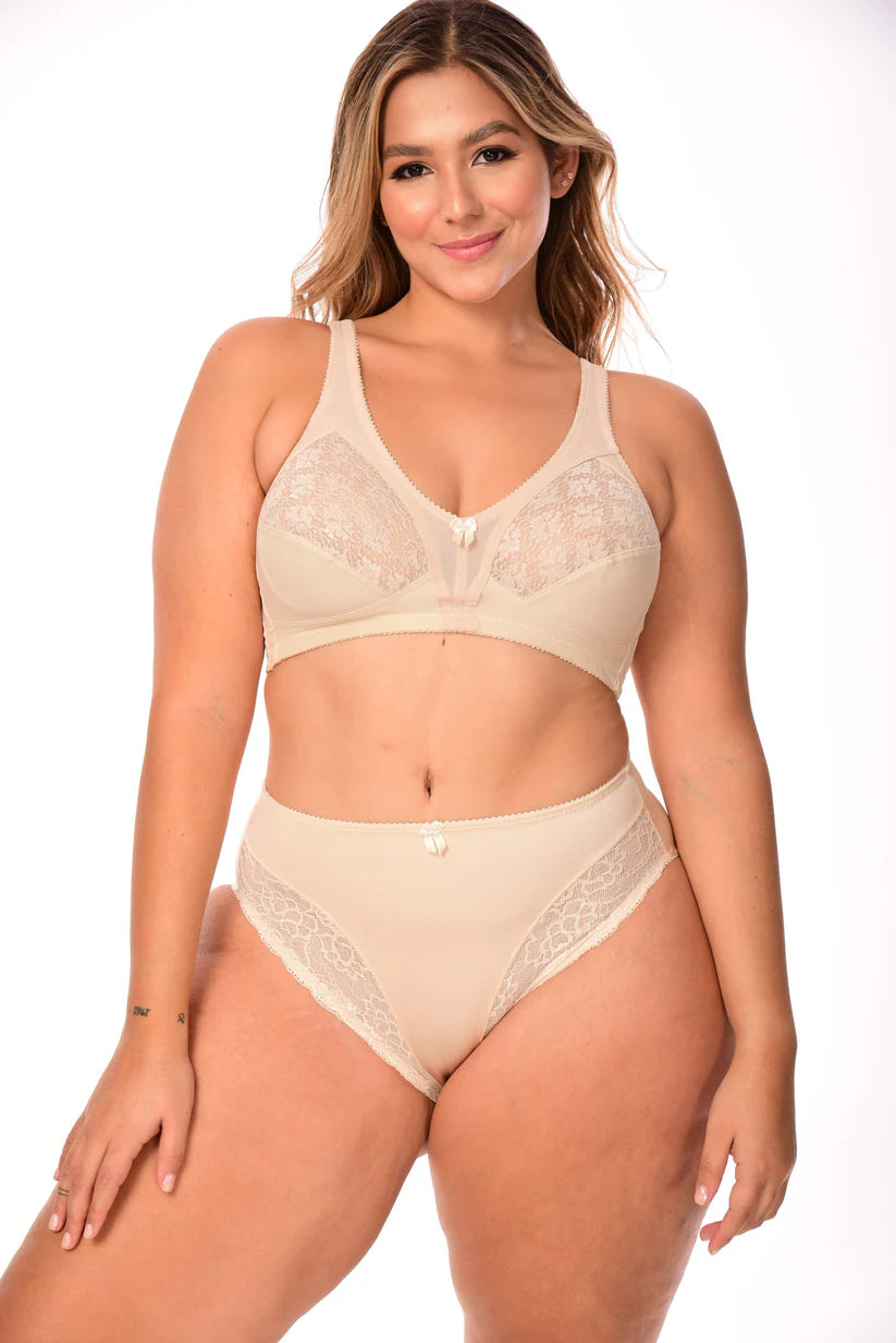 Brasier ideal para busto pesado efecto silueta continua REF. 1280