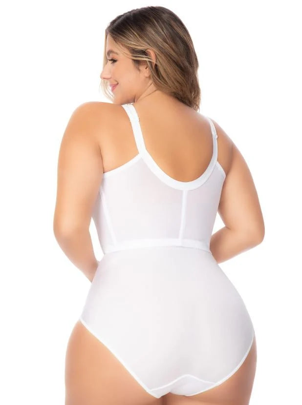Brasier largo para busto pesado con control espalda y abdomen Ref. 1738