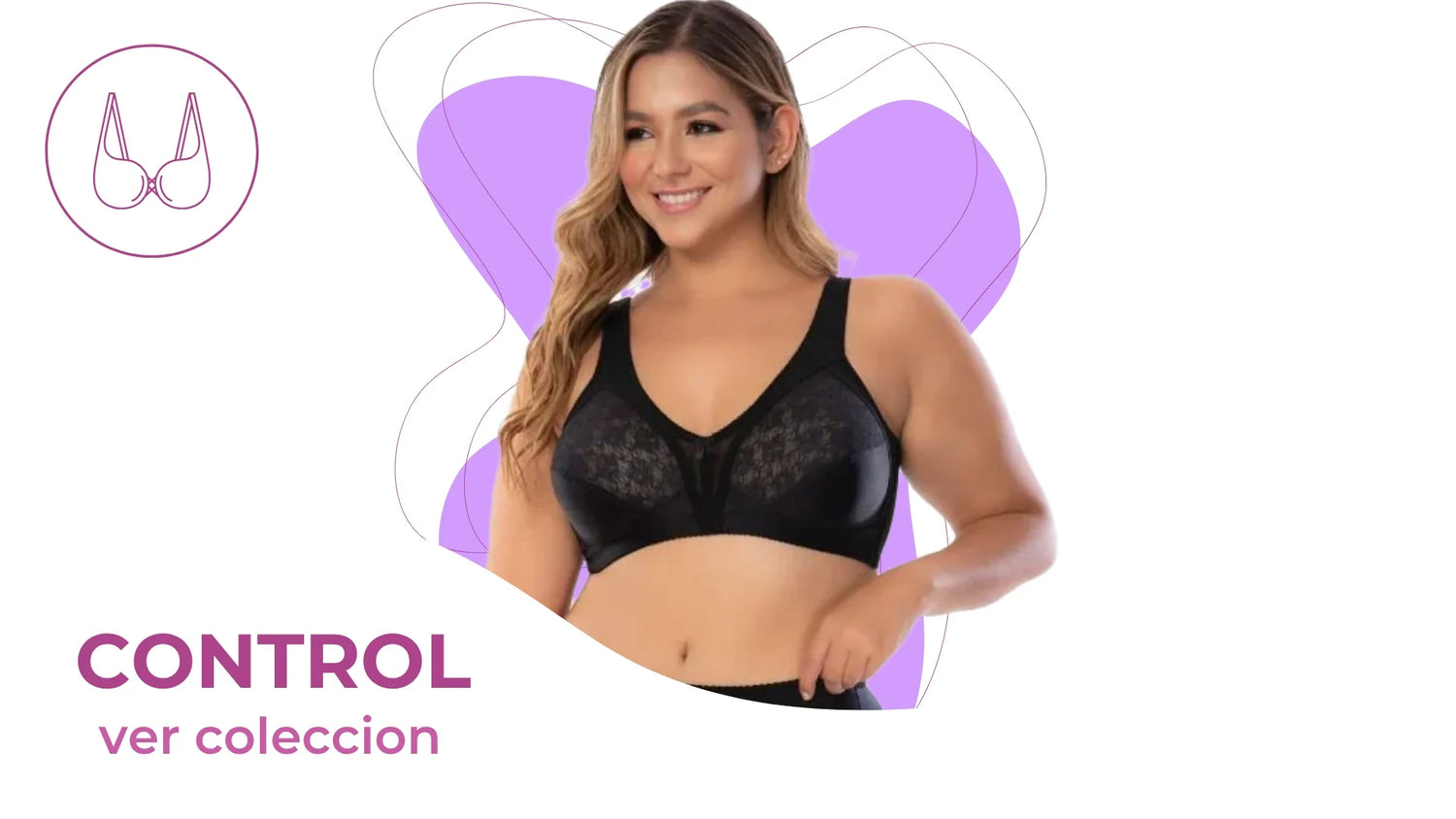 Ropa interior control brasier y panties