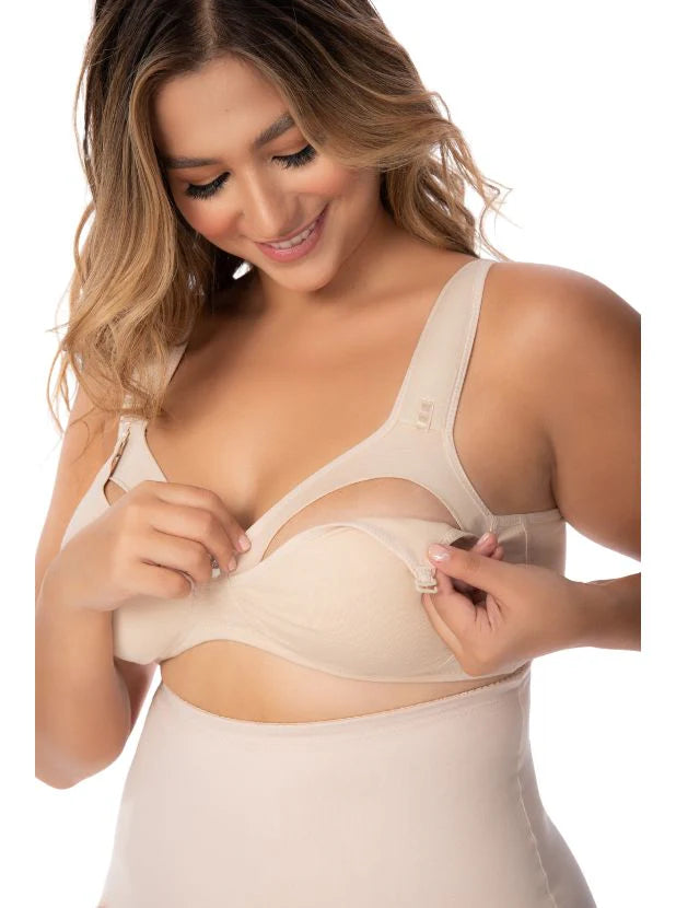 Brasier para lactancia con accesorio para desabrochar las copas Ref. 1490