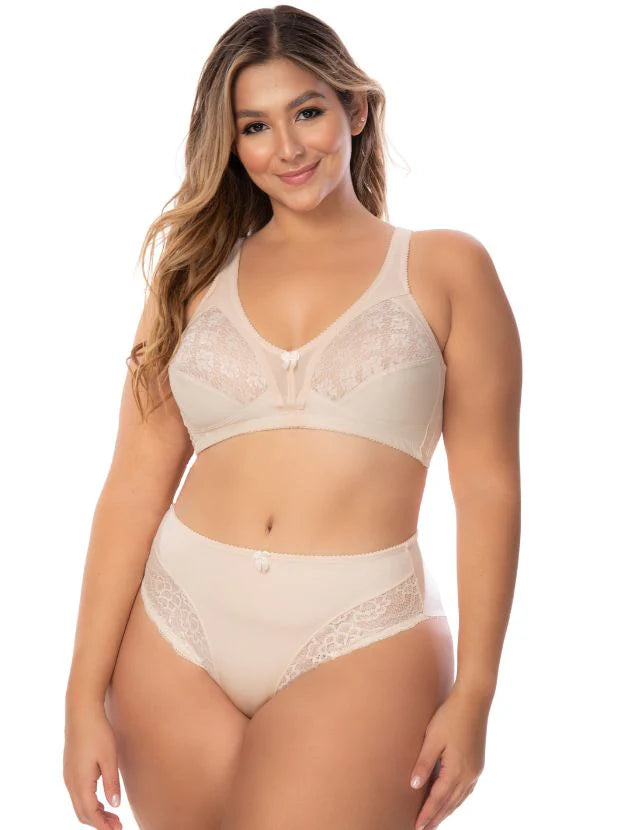 Brasier ideal para busto pesado efecto silueta continua REF. 1280