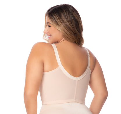 Brasier semilargo control en busto y abdomen - Marie Louise I Ropa Interior Femenina